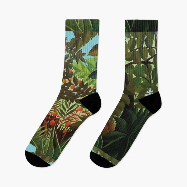 Item preview, Henri Rousseau, 1844-1910 France, Henri Rousseau Jungle Paintings designed and sold by HobertShoop.