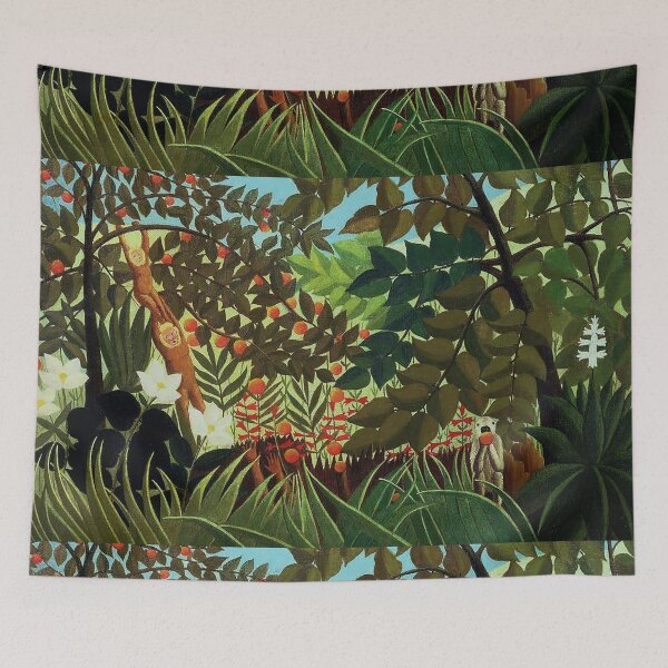 Item preview, Henri Rousseau, 1844-1910 France, Henri Rousseau Jungle Paintings designed and sold by HobertShoop.