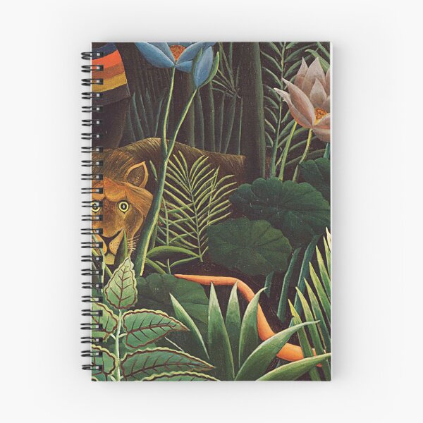 Item preview, Henri Rousseau, 1844-1910 France, Henri Rousseau Jungle Paintings designed and sold by HobertShoop.