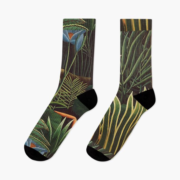Item preview, Henri Rousseau, 1844-1910 France, Henri Rousseau Jungle Paintings designed and sold by HobertShoop.