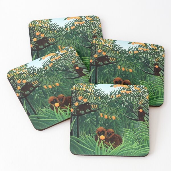 Item preview, Henri Rousseau, 1844-1910 France, Henri Rousseau Jungle Paintings designed and sold by HobertShoop.