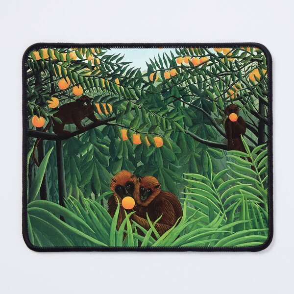 Item preview, Henri Rousseau, 1844-1910 France, Henri Rousseau Jungle Paintings designed and sold by HobertShoop.