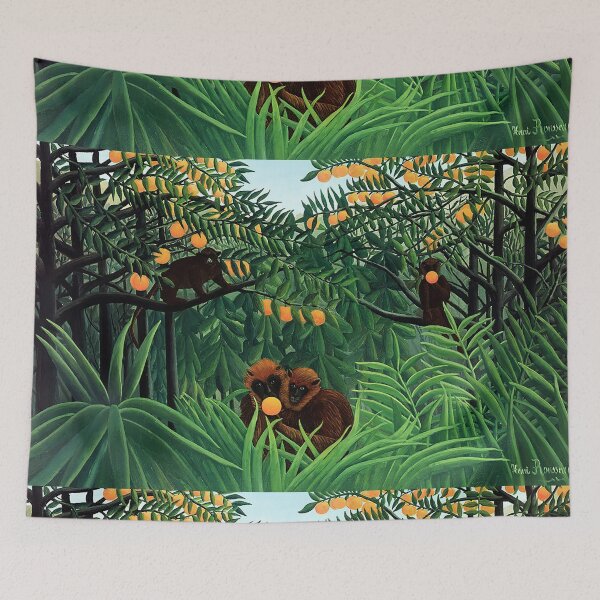 Item preview, Henri Rousseau, 1844-1910 France, Henri Rousseau Jungle Paintings designed and sold by HobertShoop.