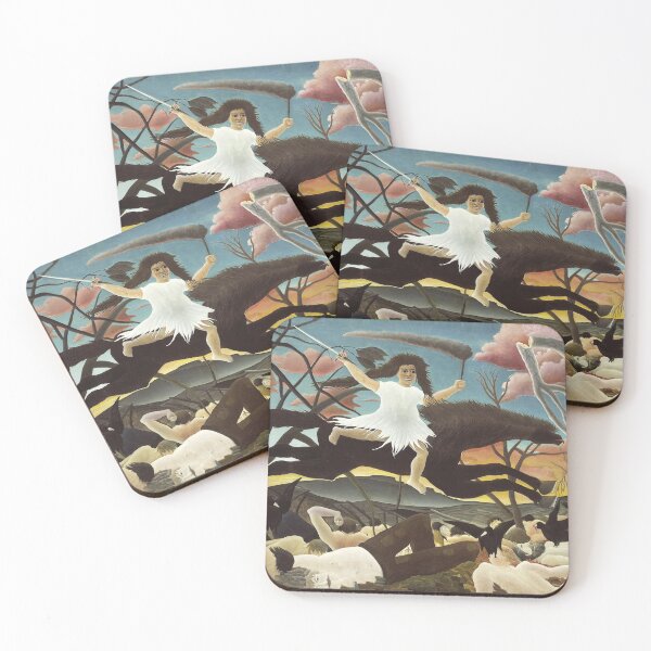 Item preview, Henri Rousseau, 1844-1910 France, Henri Rousseau Jungle Paintings designed and sold by HobertShoop.