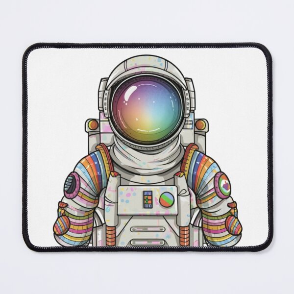Item preview, Colorful skeleton astronaut designed and sold by PawelNature.