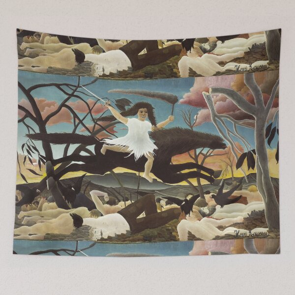 Item preview, Henri Rousseau, 1844-1910 France, Henri Rousseau Jungle Paintings designed and sold by HobertShoop.