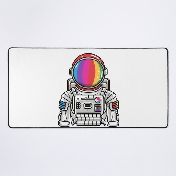 Item preview, Colorful skeleton astronaut designed and sold by PawelNature.