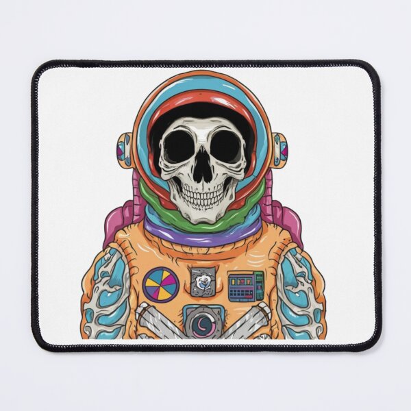 Item preview, Colorful skeleton astronaut designed and sold by PawelNature.