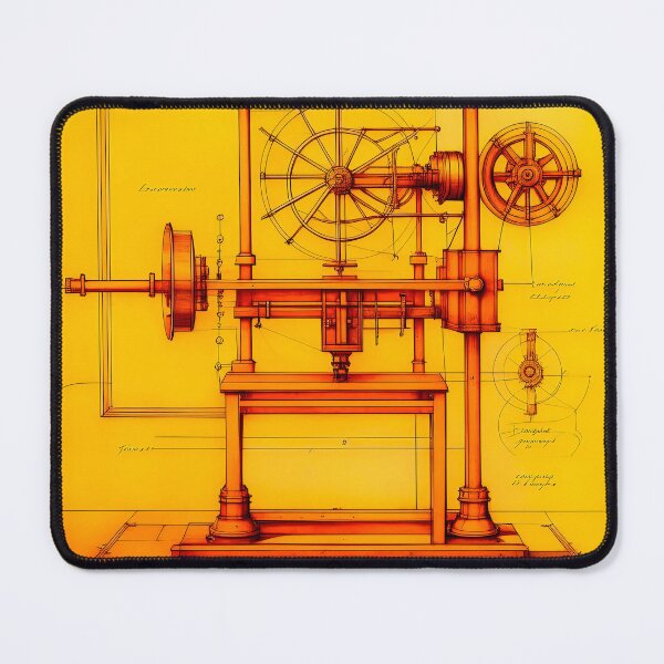 Item preview, An old drawing of the machine designed and sold by LanaGustavsson.