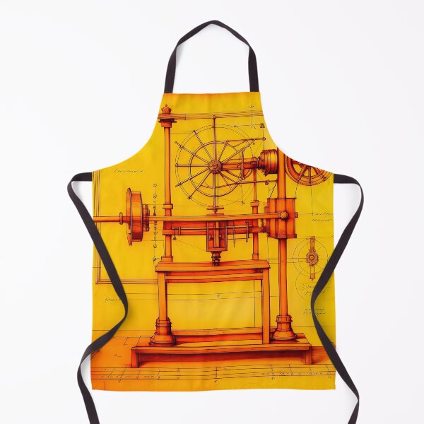 Item preview, An old drawing of the machine designed and sold by LanaGustavsson.