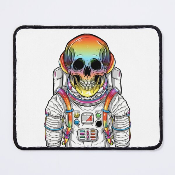 Item preview, Colorful skeleton astronaut designed and sold by PawelNature.