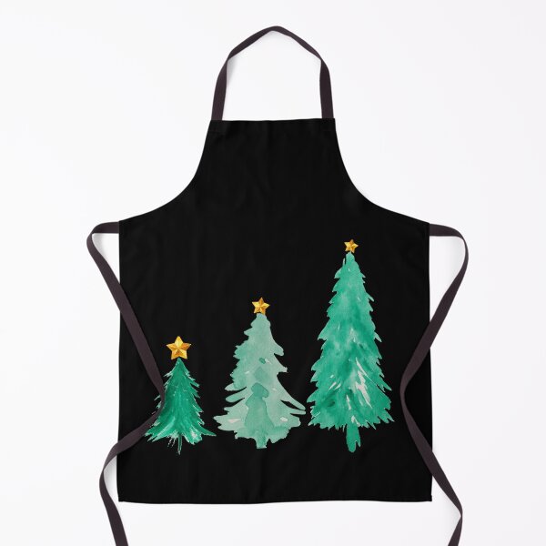 Item preview, Water painting Christmas trees designed and sold by Rbnano.