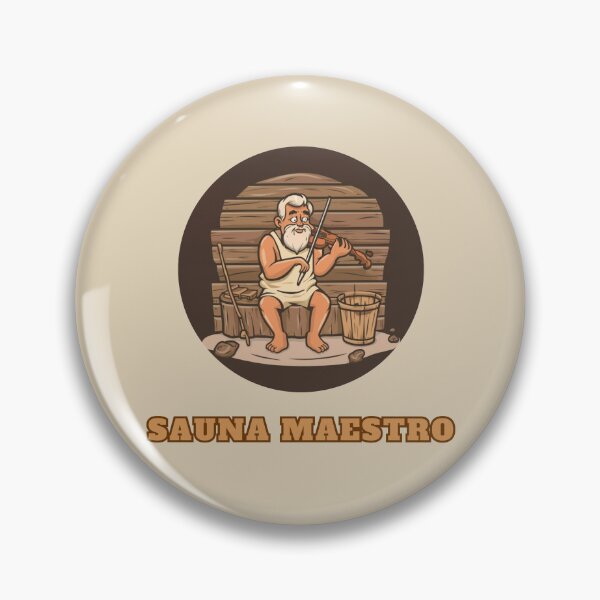 Item preview, Sauna Lover Sauna Maestro designed and sold by BestChooseArt.