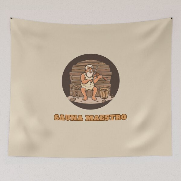 Item preview, Sauna Lover Sauna Maestro designed and sold by BestChooseArt.