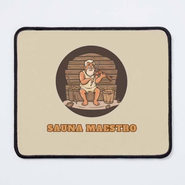 Item preview, Sauna Lover Sauna Maestro designed and sold by BestChooseArt.