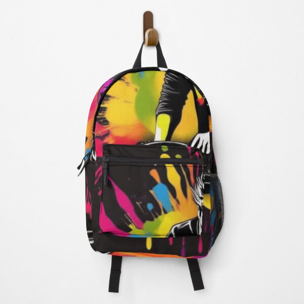 Item preview, DJ logo design with colorful paint. designed and sold by Kulpi6147.
