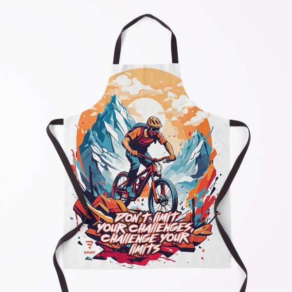 Item preview, Don't limit your challenges, challenge your limits. Biking gift idea designed and sold by BRUNTadventures.