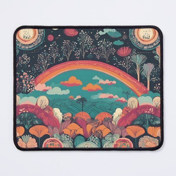 Item preview, Spectacular Colorful Retro Pattern designed and sold by DigiDreamyArt.