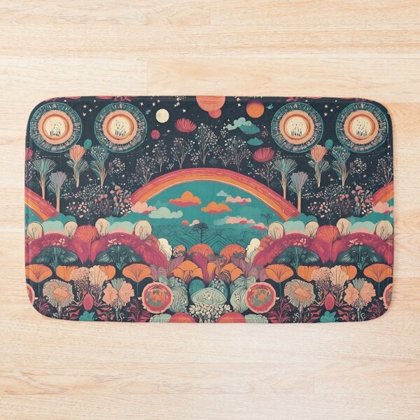 Item preview,  Spectacular Colorful Retro Pattern designed and sold by DigiDreamyArt.
