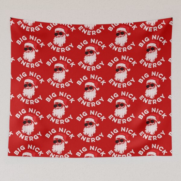 Item preview, Big Nick Energy Funny Santa Christmas  designed and sold by Tingsy.