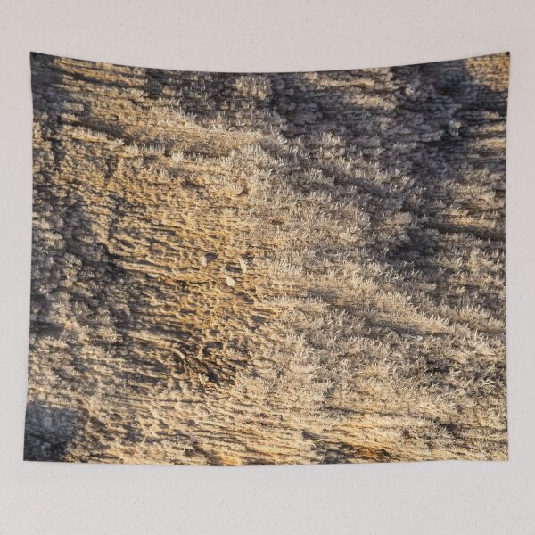 Item preview, Cool Hoarfrost Crystals and Patterns on Driftwood designed and sold by Georgia Mizuleva.