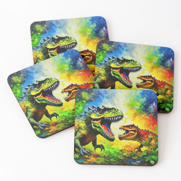Item preview, Dino Brushstrokes Ancient Canvas Whispers designed and sold by Daniel Dudgeon.