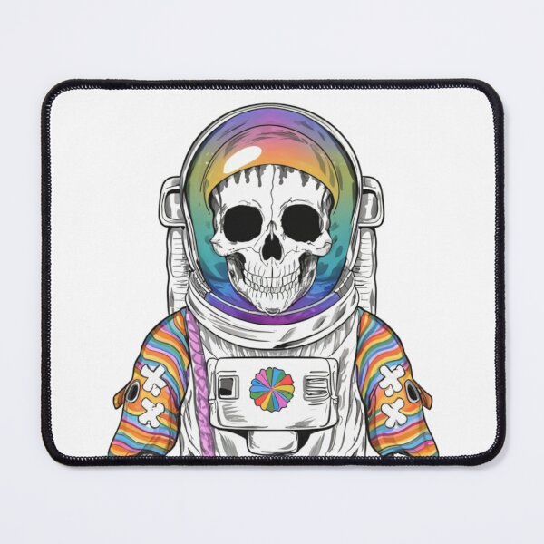 Item preview, Colorful skeleton astronaut designed and sold by PawelNature.