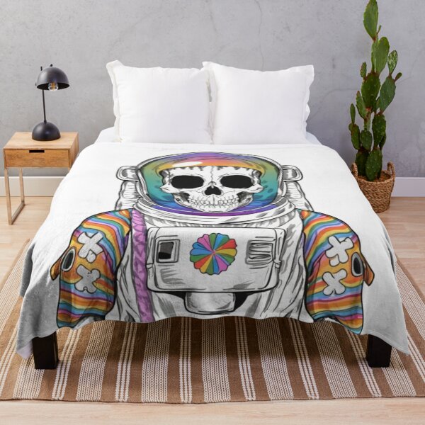 Item preview, Colorful skeleton astronaut designed and sold by PawelNature.