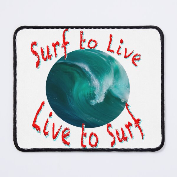 Item preview, Live to Surf designed and sold by Andrew Dickman.