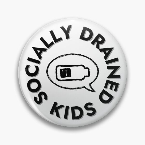 Item preview, Socially Drained Kids designed and sold by whimsyandme.