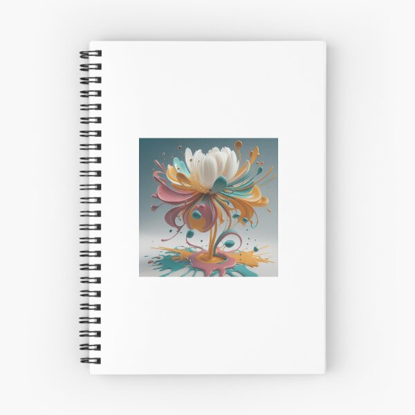 Item preview, An Flower's silhouette, a vibrant palette of paint splashes, embodying the creativity that fuels their spirit, cinematic, designed and sold by srikanth4art.