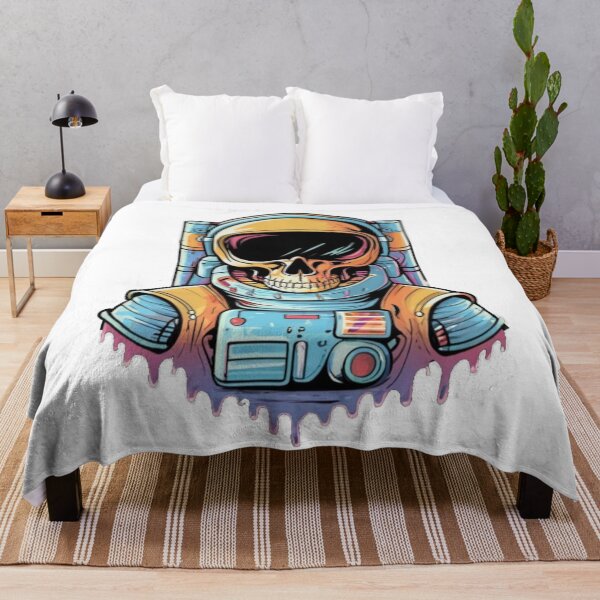 Item preview, Colorful skeleton astronaut designed and sold by PawelNature.