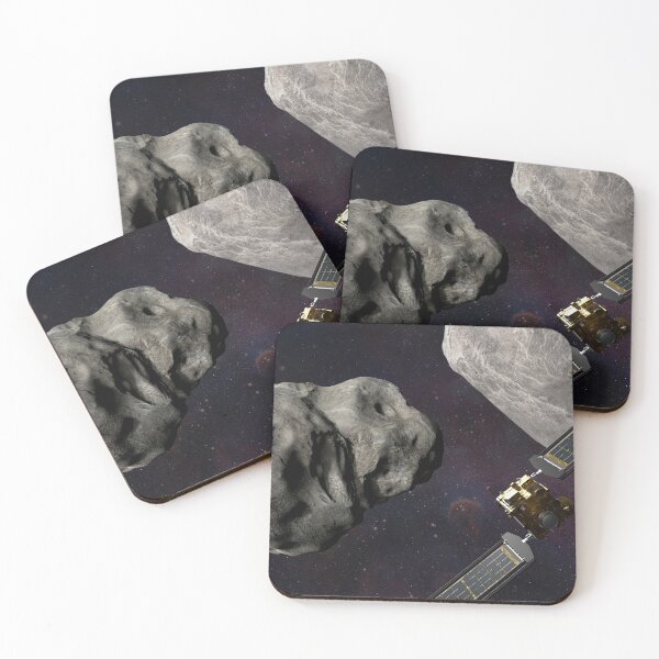 Item preview, STK204964S-DART spacecraft and the LICIACube prior to impact at the Didymos binary system.  designed and sold by StocktrekImages.