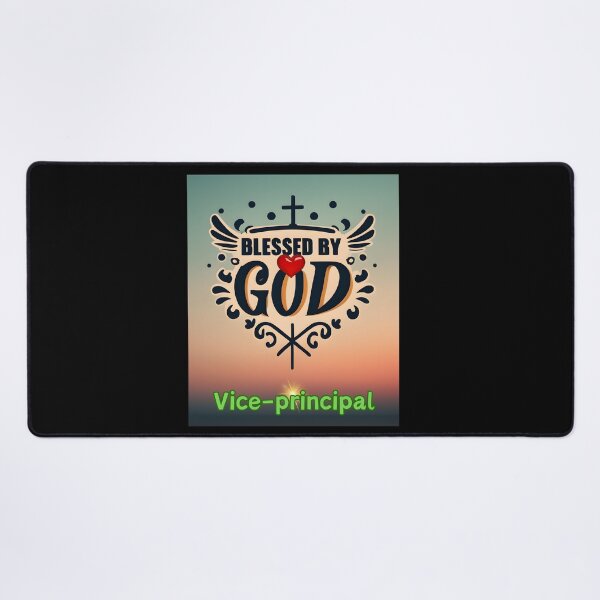 Item preview, BLESSED BY GOD VICE PRINCIPAL designed and sold by carlos crane.
