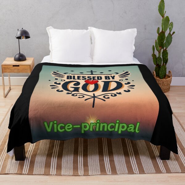 Item preview, BLESSED BY GOD VICE PRINCIPAL designed and sold by carlos crane.