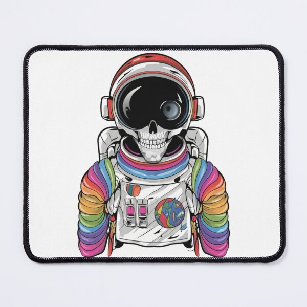 Item preview, Colorful skeleton astronaut designed and sold by PawelNature.