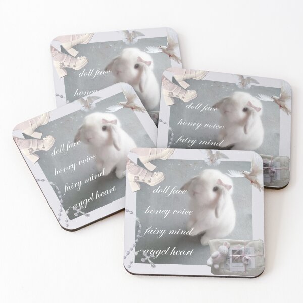 Item preview, Cute coquette bunny quote design angel designed and sold by FjallyDesignZ.