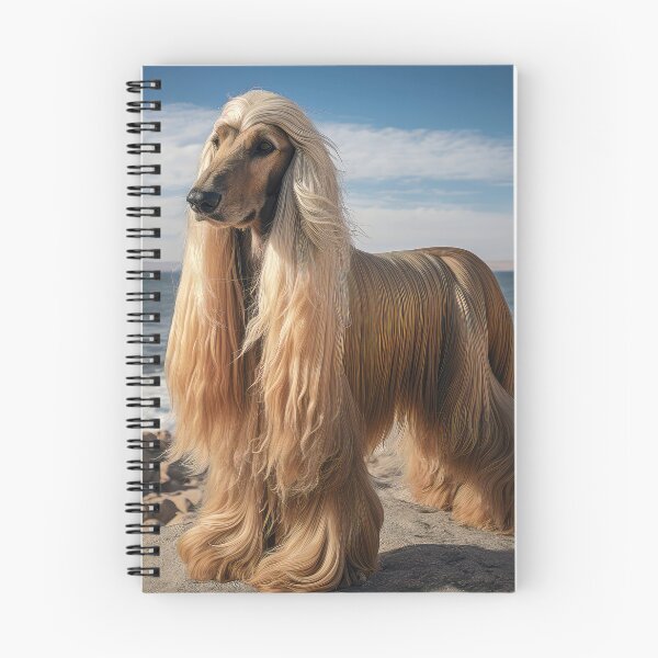 Item preview, Golden Afghan Hound on the Beach designed and sold by Elisabeth Lucas.