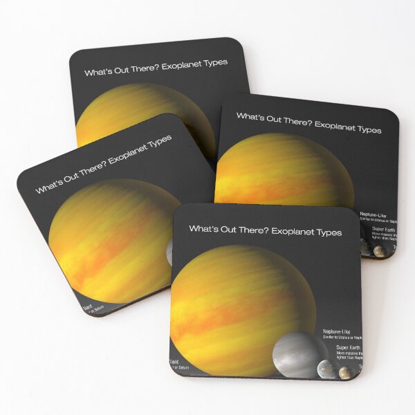 Item preview, STK204966S-Comparison of various types of exoplanets. designed and sold by StocktrekImages.