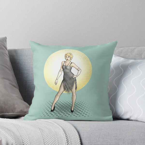 Aperçu de l'œuvre Georgette - Flapper Showgirl des années 1920 créée et vendue par CatAstrophe.