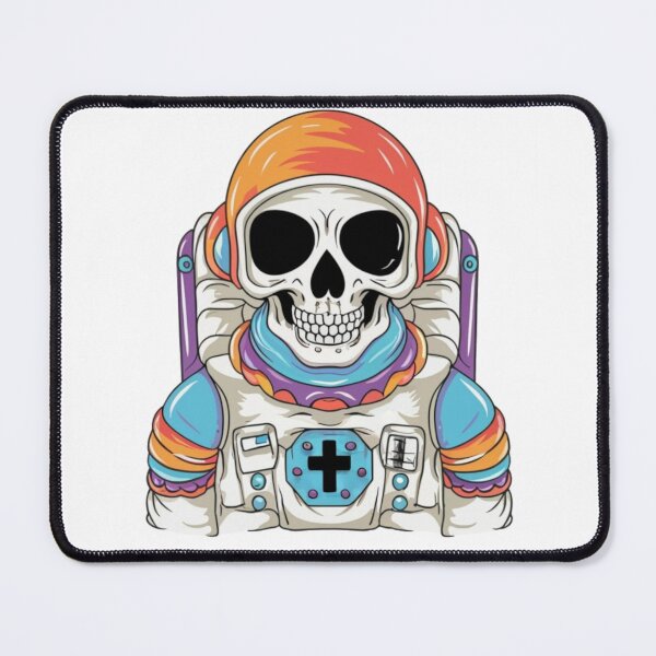 Item preview, Colorful skeleton astronaut designed and sold by PawelNature.