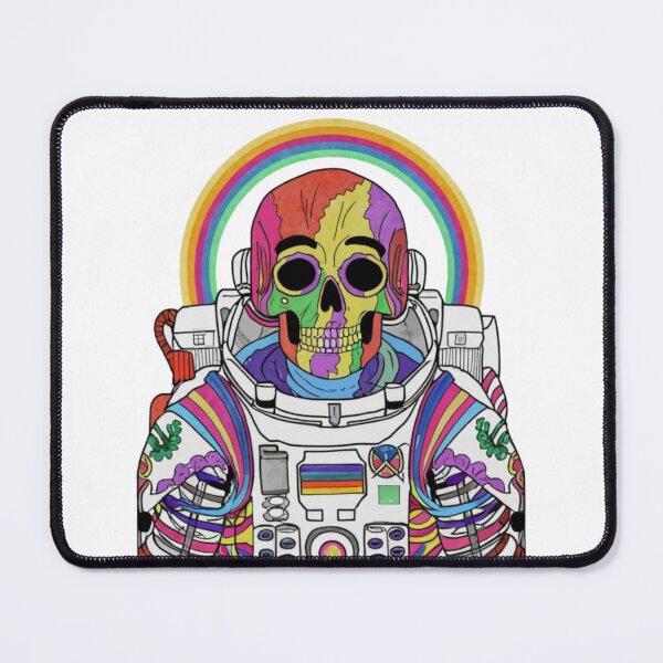Item preview, Colorful skeleton astronaut designed and sold by PawelNature.