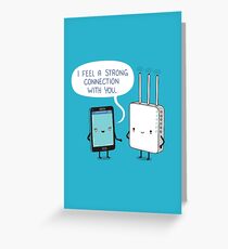 A strong connection Greeting Card