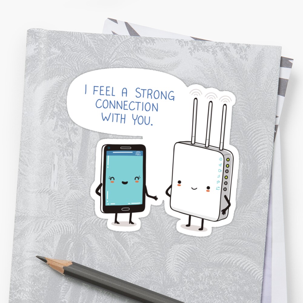 a-strong-connection-stickers-by-andres-colmenares-redbubble