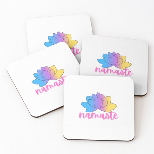 Item preview, Logo Namaste Lotus Flower Beautiful Colorful Mandala Yogi Meditation  designed and sold by DaniVi.