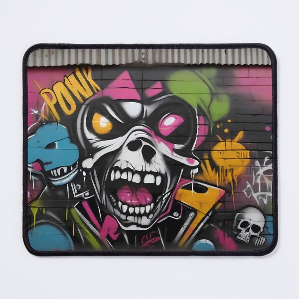 Item preview, Graffiti punk street art designed and sold by TaevasDesign.