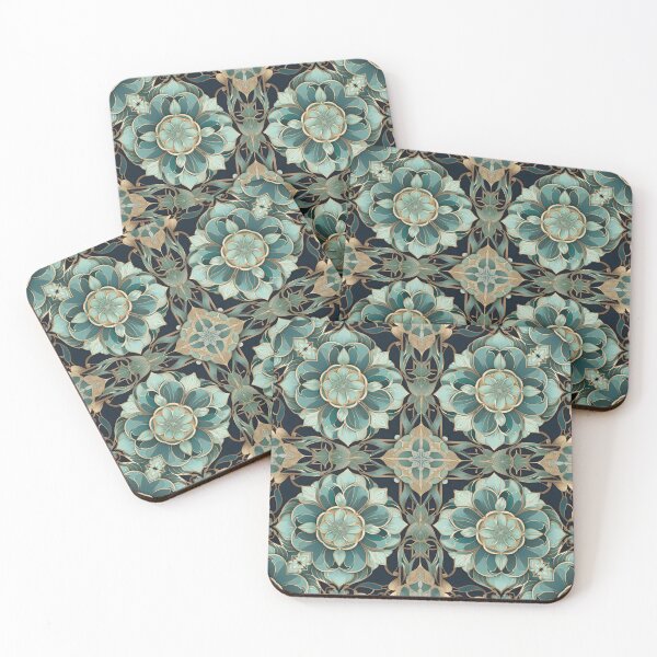 Item preview, Art Nouveau Style Floral Seamless Pattern Two designed and sold by Petalandfur.