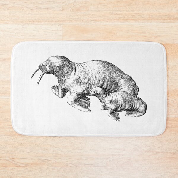 Item preview, WALRUS Art Print Sketch designed and sold by LionessLove.