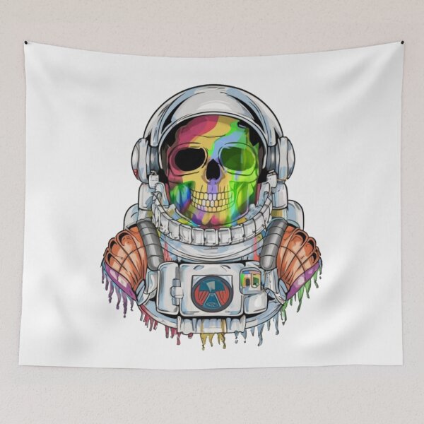 Item preview, Colorful skeleton astronaut designed and sold by PawelNature.