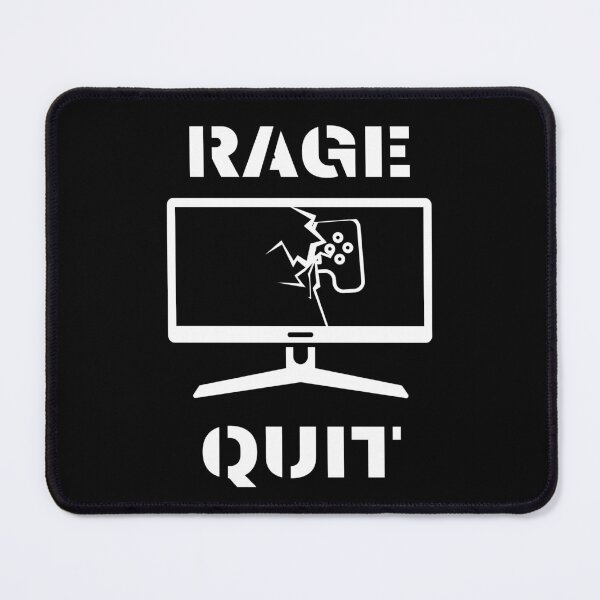 Item preview, Rage quit tv destroyed with broken controller designed and sold by JuniperusArt.